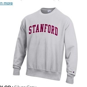 Stanford Reverse Weave Crewneck Sweatshirt